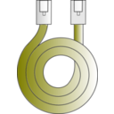 download Network Cable clipart image with 180 hue color