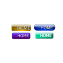 download Nice Web Buttons clipart image with 45 hue color