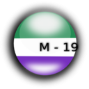 download M 19 clipart image with 270 hue color
