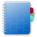 download Notebook clipart image with 180 hue color
