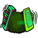 download Acordion clipart image with 90 hue color