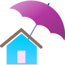 download Home Insurance clipart image with 180 hue color