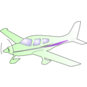 download Cessna Plane clipart image with 45 hue color