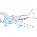 download Cessna Plane clipart image with 135 hue color