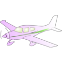 download Cessna Plane clipart image with 225 hue color