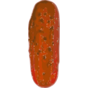 download Cornichon clipart image with 270 hue color