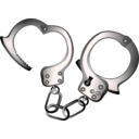 download Handcuffs clipart image with 315 hue color
