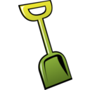 download Summer Shovel clipart image with 0 hue color