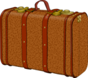 Suitcase With Stains