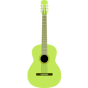 download Guitar By Rones clipart image with 45 hue color