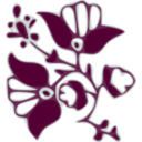 download Flower Pattern clipart image with 90 hue color
