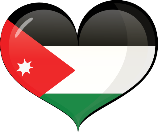 Jordan Heart Flag Clipart I2clipart Royalty Free Public Domain Clipart