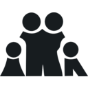 download Family clipart image with 180 hue color