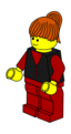 Lego Town Businesswoman