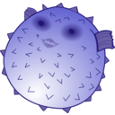 download Blowfish clipart image with 45 hue color