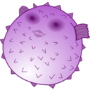 download Blowfish clipart image with 90 hue color