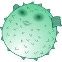 download Blowfish clipart image with 315 hue color