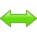 download Arrow Left Right clipart image with 0 hue color