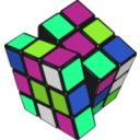 download Cube Of Rubik clipart image with 90 hue color