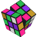 download Cube Of Rubik clipart image with 270 hue color