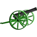 download Cannon clipart image with 90 hue color