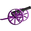 download Cannon clipart image with 270 hue color