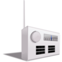 download Simple Radio clipart image with 225 hue color