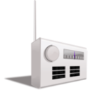 download Simple Radio clipart image with 270 hue color