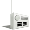 download Simple Radio clipart image with 0 hue color