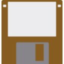 download Floppy Disk clipart image with 180 hue color