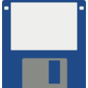 download Floppy Disk clipart image with 0 hue color