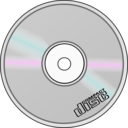 download Compact Disc clipart image with 0 hue color