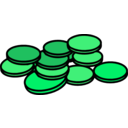 download Coins 1 clipart image with 90 hue color