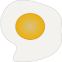 download Sunnyside Up Egg clipart image with 0 hue color