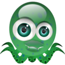 download Crazy Octopus clipart image with 45 hue color