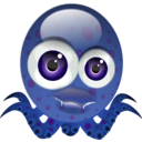 download Crazy Octopus clipart image with 135 hue color