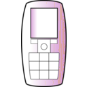 download Cellular Phone clipart image with 180 hue color