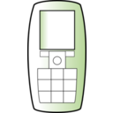 download Cellular Phone clipart image with 270 hue color