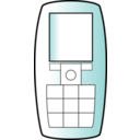 download Cellular Phone clipart image with 0 hue color