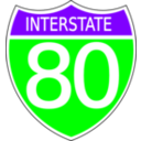 download Interstate Highway Sign clipart image with 270 hue color