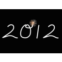download New Year clipart image with 0 hue color