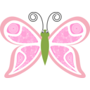 download Cartoon Butterfly Kp8 clipart image with 45 hue color