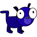 download Dawg clipart image with 225 hue color