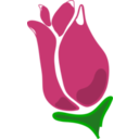 download Happy Rose clipart image with 0 hue color