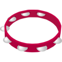 download Tambourine2 clipart image with 135 hue color