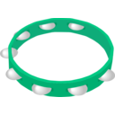 download Tambourine2 clipart image with 315 hue color