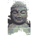 download Buddha Remixed clipart image with 45 hue color