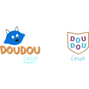 download Doudou Linux Logo V3 clipart image with 180 hue color