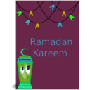 download Ramadan Kareem clipart image with 90 hue color