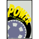 download Power To The People clipart image with 45 hue color